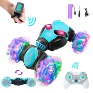 SAMOCHÓD STEROWANY TWIST STUNT CAR 4WD 2,4 GHZ RC 360° ZE ŚWIATŁ I MUZYKĄ
