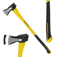 SIEKIERA ROZŁUPUJĄCA DUŻA 2kg DO DREWNA MOCNA ZE STALI WĘGLOWEJ DO ŁUPANIA