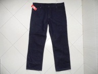 F-F NOWE granatowe SPODNIE jeans r 40x32 pas 104 na 182