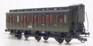Roco - wagon osobowy 3-osiowy 2kl typ B3 - boczniak z budką - DR -44208C