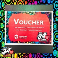 Voucher – pierwsza pomoc dla zwierząt | Uniwersytet w Siedlcach | WOŚP