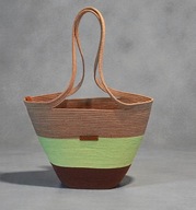 Torba wiosenna miejska na lato koszyk ze sznurka na wakacje LaPanier MINI