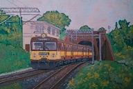 ED72 w Toruniu, obraz 60x40 cm