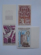 Francja - zestaw - Mi. 1633, 1636,1641 **