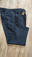 Spodnie męskie 13XL garniturowe kant eleganckie grafit pas144