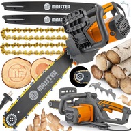 PILARKA ELEKTRYCZNA ŁAŃCUCHOWA 2950W MAJSTER 230V PROWADNICA ŁAŃCUCH STAL