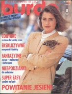 BURDA sierpień 1991 z wykrojami
