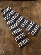 Urban Spirit _cudny szalik wzory norweskie zima