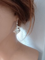 Kolczyki wiedźma czarownica Halloween baba jaga