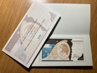 Fryderyk Chopin NUMERKI 1 Banknot kolekcjonerski NBP