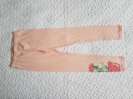 Pepco legginsy morelowe i kwiaty nowe roz 134