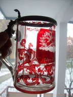 -OBNIŻKA--[@qk]-Rubinowy Stary-Kufel ok,1880r-25-