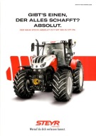 PROSPEKT STEYR ABSOLUT CVT. CIĄGNIKI ROLNICZE