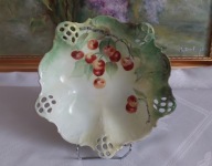 RC. ROSENTHAL _ MOLIERE _ WIŚNIOWA MISA _ Ręcznie malowana _ 1898 ROK _