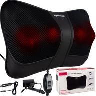 Masażer Soulima shiatsu do karku i pleców z podgrzewaniem czarny