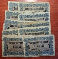 OST 10 x 1 rubel Poznań 1916 r. zestaw 1