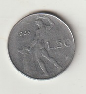 Wlochy 50 lirow 1965