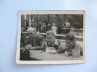 SIERAKÓW k/DOBCZYCE/MYŚLENICE FOTO OBOZOWY J. MICHALAK OBOZOWY POSIŁEK 1938