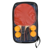 Zestaw do ping ponga z 4 piłeczkami - rakietki dla dzieci i dorosłych