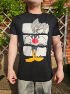Królik Bugs Sylwester Daffy t-shirt koszulka męska cotton r XL