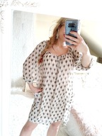 tunika narzutka ponczo sukienka plażowa pareo XXL