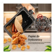 papier do pieczenia do frytkownicy