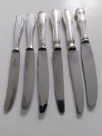 Stare noże 6 sztuk