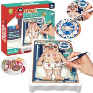 SZALONY LEKARZ GRA EDUKACYJNA ANATOMIA CZŁOWIEKA NA SKUPIENIE CIERPLIWOŚĆ