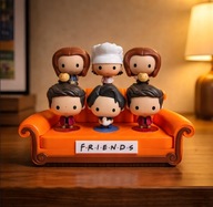 Kanapa Friends PRZYJACIELE pólka sofa do figurek McDonald's Happy Meal 2026