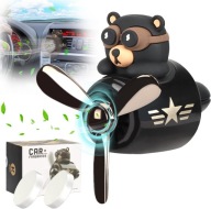 Zapach do samochodu miś pilot, 7 wkładów zapachowych