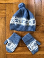 ZESTAW CZAPKA + RĘKAWICZKI dla DZIECKA 18 mies.
