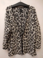 ICHI CARDIGAN SWETER R.L / XL WEŁNIANY SWETR PANTEKA OVERSIZE