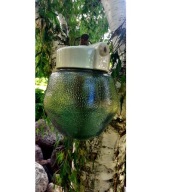 LAMPA WISZĄCA OPS 100W ZEWNĘTRZNA PORCELANA z PRL