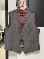 T Kamizelka Taylor&Wright odcienie szarości delikatna krateczka XL