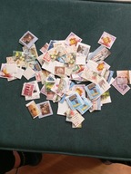 zestaw znaczków pocztowych