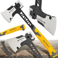 SIEKIERA CIESIELSKA 3W1 KUTA HARTOWANA STAL MŁOTEK MONOBLOK TOPOREK 910G