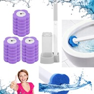 SZCZOTKA DO WC TOALETOWA BIAŁA WOLNOSTOJĄCA ZESTAW JEDNORAZOWA