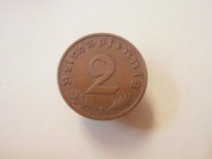 2 pfennigi Niemcy 1938 r.