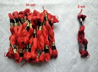 MULINA DO HAFTOWANIA ODCIENIE CZERWIENI