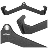 UCHWYT NEUTRALNY SZEROKI DO WYCIĄGU DRĄŻEK ERGONOMICZNY OGUMOWANY PULLDOWN