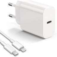 Bouge 30W USB-C GaN PD szybka ładowarka do iPhone i iPad plus kabel 1m