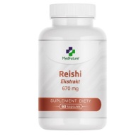 REISHI 60 KAP ODPORNOŚĆ RELAKS STRES EKSTRAKT MEDFUTURE
