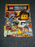LEGO NEXO KNIGHTS 1/2016 ,komiks,2 plakaty, zabawy gry, labirynt i inne