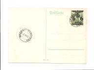 GENERALNE GUBERNATORSTWO stempel ambulans KRAKAU-WARSCHAU