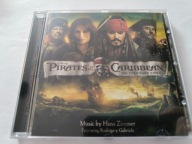 PIRATES OF THE CARIBBEAN ON STRANGER TIDES CD NA NIEZNANYCH WODACH ZIMMER