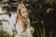 Płaszcz dziewczęcy boucle wiosna