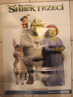 PLAKAT - SHREK TRZECI - DREAMWORKS - DUŻY PLAKAT