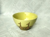 MISKA MISECZKA SALATERKA CERAMICZNA VERONI - ŻYRAFY