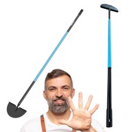 NÓŻ OBCINAK DO ODCINANIA WYCINANIA DARNI KORZENI TRAWY STALOWY DŁUGI DUŻY