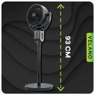 Wentylator Podłogowy Stojący, Pilot, Timer, 50W